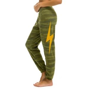 Aviator Nation camo print sweatpants size XS.